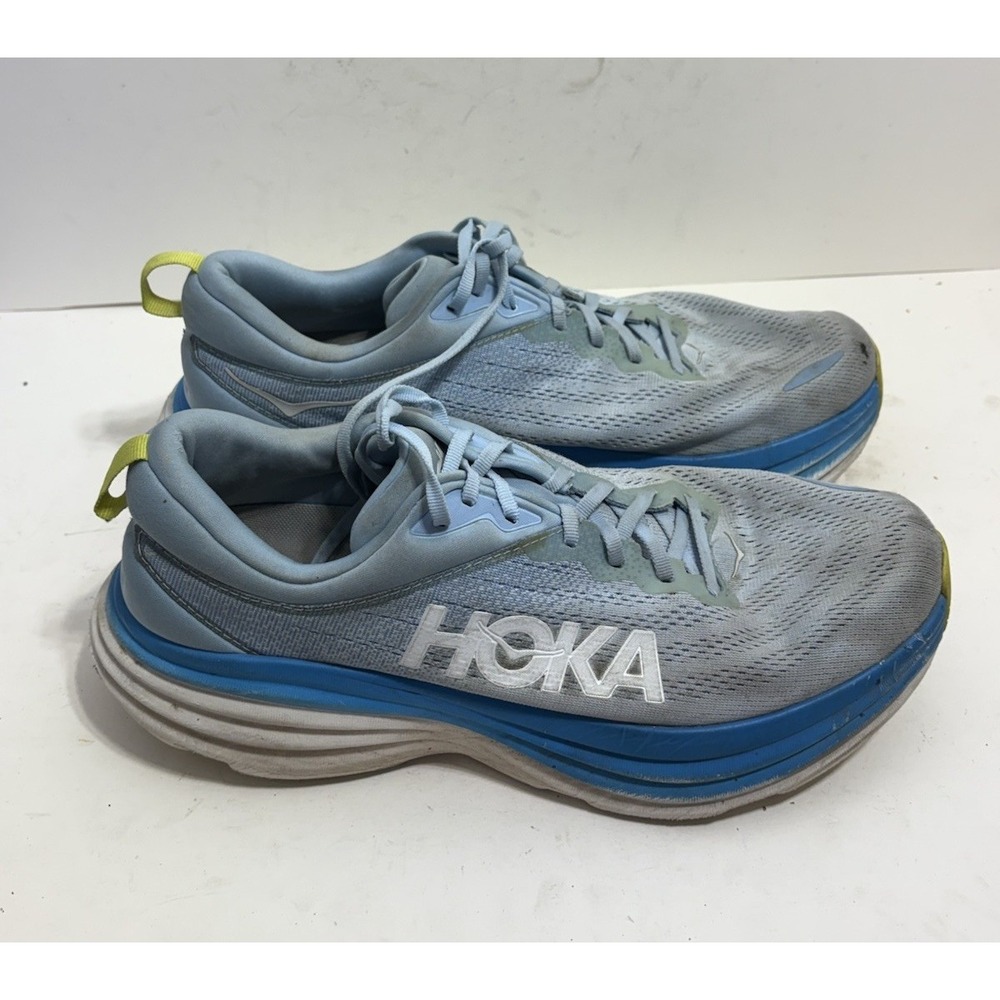 Hoka One One Bondi 8 Running Shoes Mens size 13 D Blue